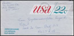 United States 1976, Aerogramme St.Louis To Wien - 3c. 1961-... Storia Postale