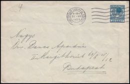 Netherlands 1925, Cover Amsterdam To Budapest - Brieven En Documenten