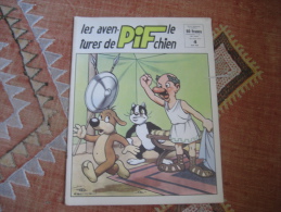 Les Aventures De Pif Le Chien N° 4 De Juin 1958 Humanité Arnal Vaillant Gadget Placid Muzo Arthur - Pif - Autres