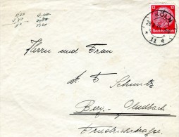 Germany- Cover Posted From Koln [canc. 28.8.1935] To Berg. Gladbach - Otros & Sin Clasificación