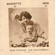 JEMEPPE SUR SAMBRE-SOUVENIR DE BAPTEME Mariette MISSON- - Naissance & Baptême