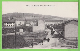 FROUARD / NOUVELLE USINE / SORTIE DES OUVRIERS .... / Carte écrite En 1916 - Frouard