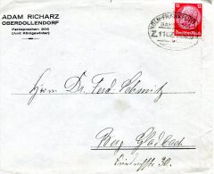 Germany- Cover Posted From Koln-Frankfurt [canc. 26.10.1933] To Berg. Gladbach - Altri & Non Classificati