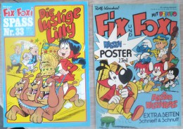 LOT 2X BD FIX UND FOXI - ROLF KANKAS - N° 33 ET 41 - EXTRA SEITEN SCHNIEFF & SCHNUFF TB ETAT - Fix Y Fax