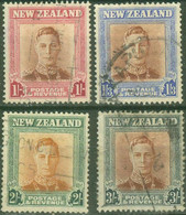 NEW ZEALAND..1947..Michel # 295-298...used. - Gebruikt