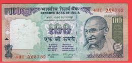 INDIA -100 Rupias ND  P-91  Serie  4HT  GANDHI - Indien