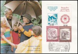 Austria 1979, Souvenir Leaf "SOS Kinderdorf Steinmark 1959-1979" - Storia Postale