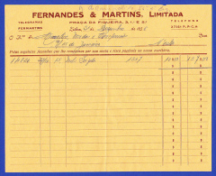 FERNANDES & MARTINS, LIMITADA - LISBOA, 31 DE DEZEMBRO DE 1956 - Portugal