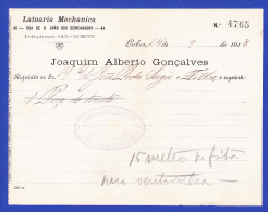 LATOARIA MECHANICA -- LISBOA, 24.9.1918 - Portogallo