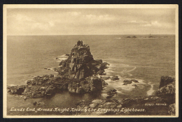 CORNWALL (United Kingdom) - Lands End Armed Knight Rocks & The Langships Lighthouse - Land's End