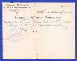 LATOARIA MECHANICA  -- LISBOA, 27 DE ABRIL DE 1916 - Portugal