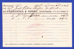 FERNANDES & ABREU, LIMITADA  --  LISBOA, 11 DE MARÇO DE 1907 - Portugal