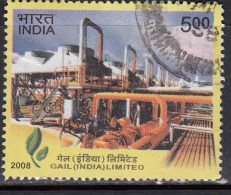 India Used 2008,  GAIL, Gas Authority Of India Limited, Energy  (image Sample) - Usados