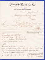 LEONARDO RAMOS & Cª -- SANTAREM, 12 DE JANEIRO DE 1907 - Portugal