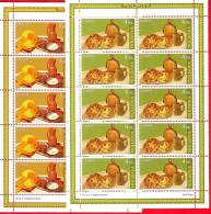 Moldova, 2 Sheetlets, Europe / Europa - Gastronomy, 2005 - 2005