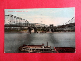 - West Virginia > Wheeling  Bridges 1911 Cancel --Not Mailed   Ref 1028 - Wheeling