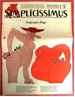 Zeitschrift Simplicissimus 29.8. 1964  -  Ungezyper-Plage , Nato Allzeit Bereit , Fanny Hill In Dungelfing - Autres & Non Classés