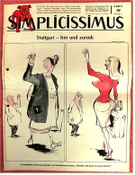 Zeitschrift Simplicissimus 12.9. 1964  -  Stuttgart - Hin Und Zurück  ;  Wir Leben Alle Viel Zu Billig - Autres & Non Classés