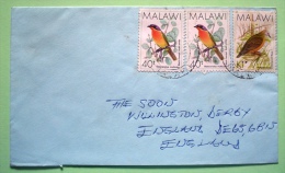 Malawi 1995 Cover To England  - Birds - Malawi (1964-...)
