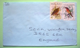 Malawi 1996 Cover To England UK - Birds - Malawi (1964-...)