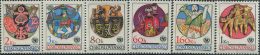 JK0481 Czechoslovakia 1971 Toy Wooden Doll Horseman Shepherd 6v MNH - Unused Stamps