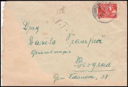 Yugoslavia 1947, Cover Dubrovnik To Beograd - Brieven En Documenten