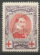 134A  Obl  Dent 12  45 - 1914-1915 Red Cross