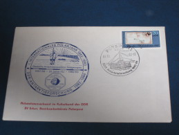 Brief Cover DDR Deutschland 1982 Potsdam 1. Int. Polarjahr Antarktis DDR Antarktisforschung - Maschinenstempel (EMA)