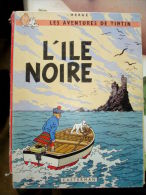 TINTIN L'ILE NOIRE 1966 EDT CASTERMAN PARIS N°1157 / IMPRIMERIE FRANCE PAR L.PF - Tintin