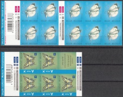 Belgique 2012 COB Carnet 130 - 131 Neuf ** Cote (2016) 27.00 Euro Papillons - Postzegelboekjes 1953-....