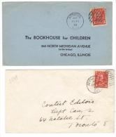 VER2597 - CANADA' , 2 LETTERE (Annulli "Morris" E "Apple Hill" Del 1932 - Covers & Documents