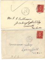 VER2598 - CANADA' , 4 Lettere Per Gli Stati Uniti - Lettres & Documents
