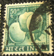 India 1967 Fruit Mangoes 50p - Used - Oblitérés