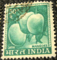 India 1967 Fruit Mangoes 50p - Used - Used Stamps