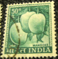 India 1967 Fruit Mangoes 50p - Used - Gebraucht