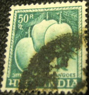 India 1967 Fruit Mangoes 50p - Used - Used Stamps