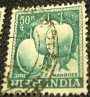 India 1967 Fruit Mangoes 50p - Used - Usados