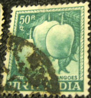 India 1967 Fruit Mangoes 50p - Used - Used Stamps