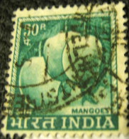 India 1967 Fruit Mangoes 50p - Used - Used Stamps