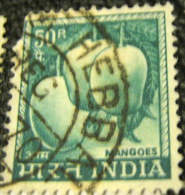 India 1967 Fruit Mangoes 50p - Used - Oblitérés