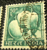 India 1967 Fruit Mangoes 50p - Used - Used Stamps