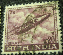 India 1965 Gnat Fighter Plane 20p - Used - Gebraucht