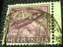 India 1965 Gnat Fighter Plane 20p - Used - Gebraucht