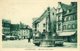 Saarbrücken  Marktplatz Saint-Johann   Cpa - Sarre-Union