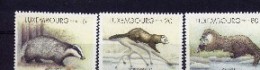 Luxembourg Yvertnr. 1350-52 *** MNH Cote 8,50 Euro Faune - Unused Stamps