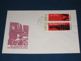 Brief Cover  DDR Deutschland 1968 Kark Marx Stadt 50. Jahrestag Der Oktoberrevolution - Covers & Documents