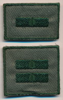 SLOVENIA, SLOVENIAN ARMY RANK FOR COMBAT UNIFORM, SPECIAL UNIT MORIS, LOT OF 2, RARE!!! - Uniform