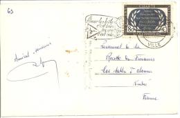 N°Y&T 496  LUXEMBOURG    Vers FRANCE  Le   02 JUIN1975  (2 SCANS) - Lettres & Documents