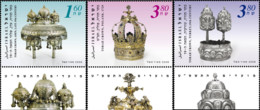 ISRAEL..2008..Michel # 2010-2012...MNH...MiCV - 4.40 Euro. - Nuevos (con Tab)