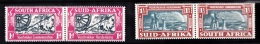 South Africa, 1938, SG 80 - 81, Complete Set Of 2 Mint Hinged Pairs - Nuovi